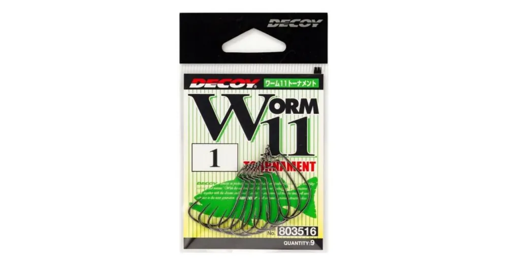 Korting Decoy Offset Worm 11 Tournament 4 horog 9 db/csg
