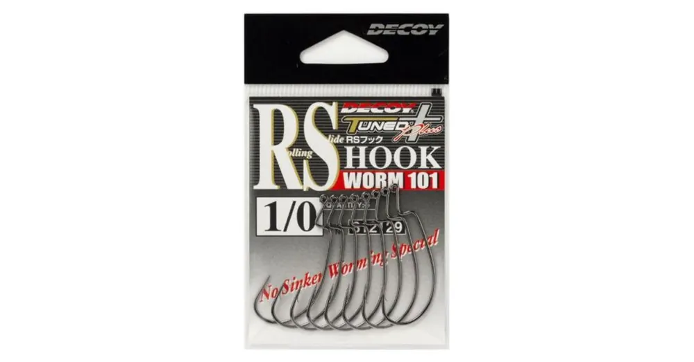 Korting Decoy Offset Worm 101 RS 1 horog 8 db/csg