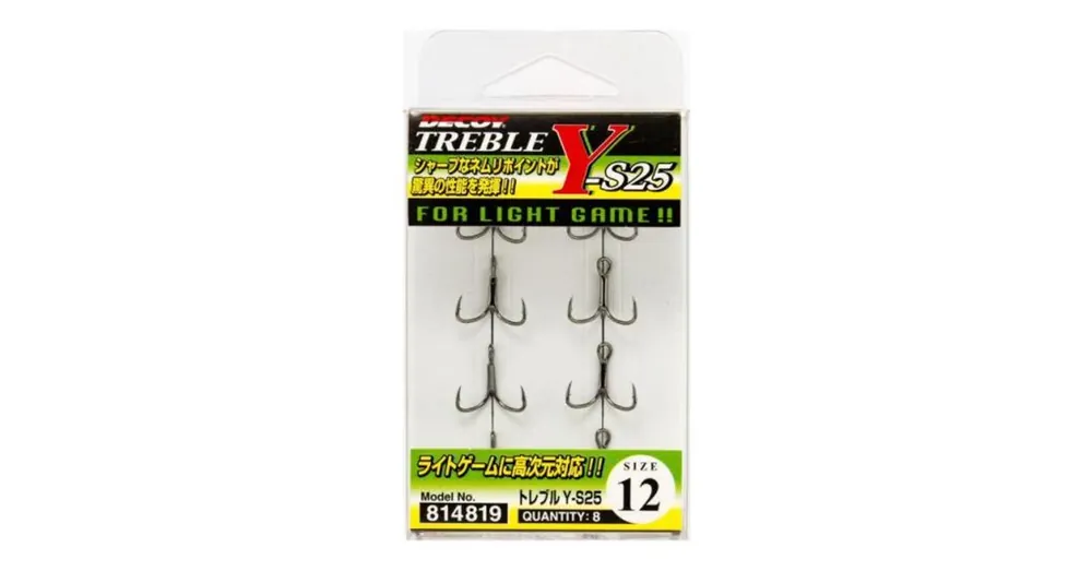 Beperkte Voorraad Decoy Y-S025 Light Game 10 hármas horog 8 db/csg