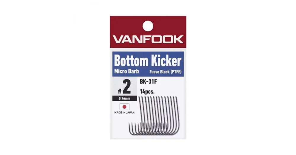 VANFOOK BOTTOM KICKER BK-31F 06 cseburaska horog 14 db/csg Tijdelijk Beschikbaar