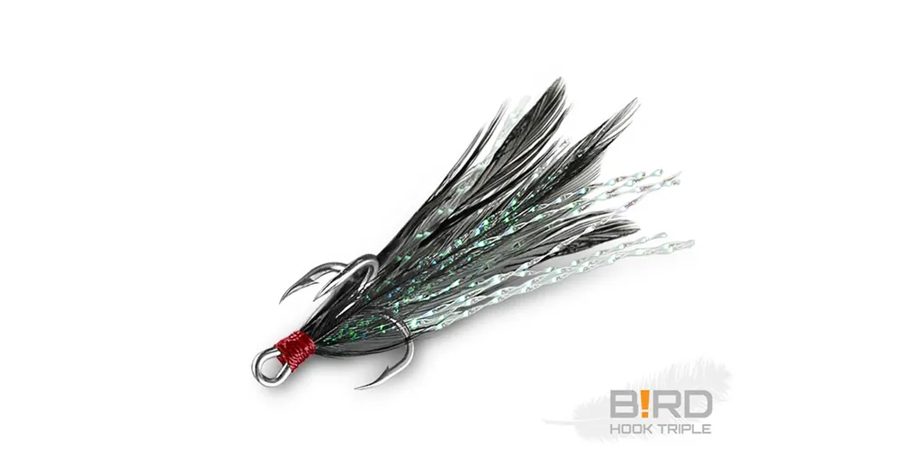 Alleen Vandaag Delphin B!RD Hook TRIPLE 3db 10 hármas horog