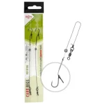 Weekendaanbieding CarpZoom Pop Up Rig 17,5cm 2 25lb bojlis előkötött horog 2db/csg