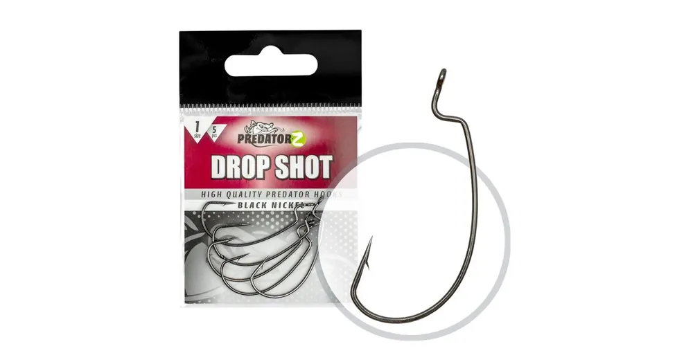Predator-Z Drop Shot 2 horog 5db/csg Aanbieding