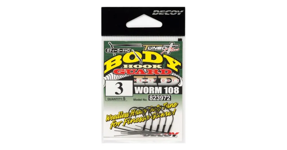 Decoy Worm 108 Body Guard HD 6 horog Uitverkoop