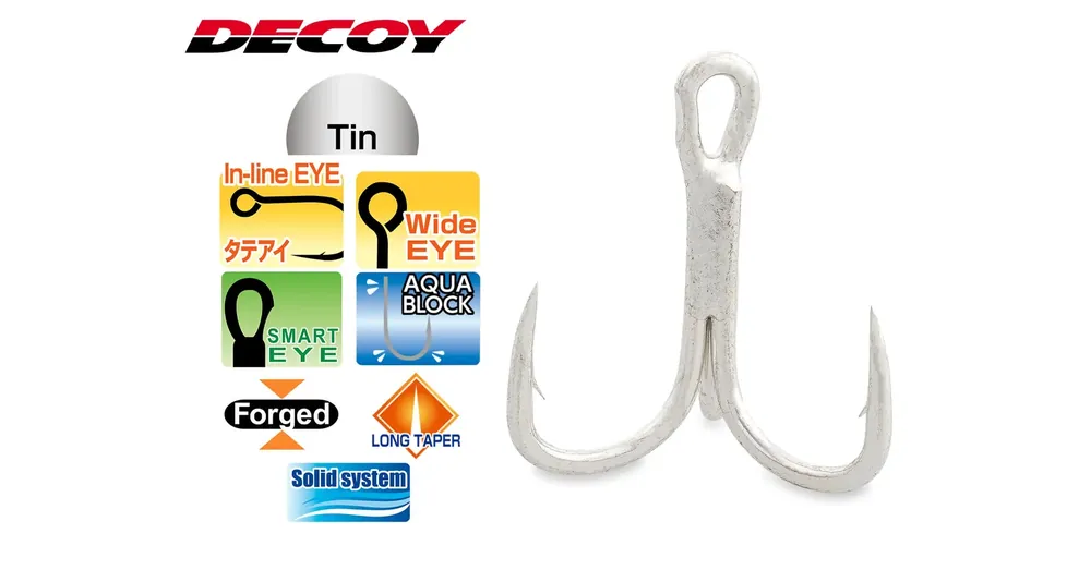 Gratis Retour Decoy Y-S22 Multi Purpose 1 hármas horog