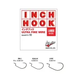 Varivas Offset Nogales Inch Hook Small horog 10 db/csg Laatste Versie