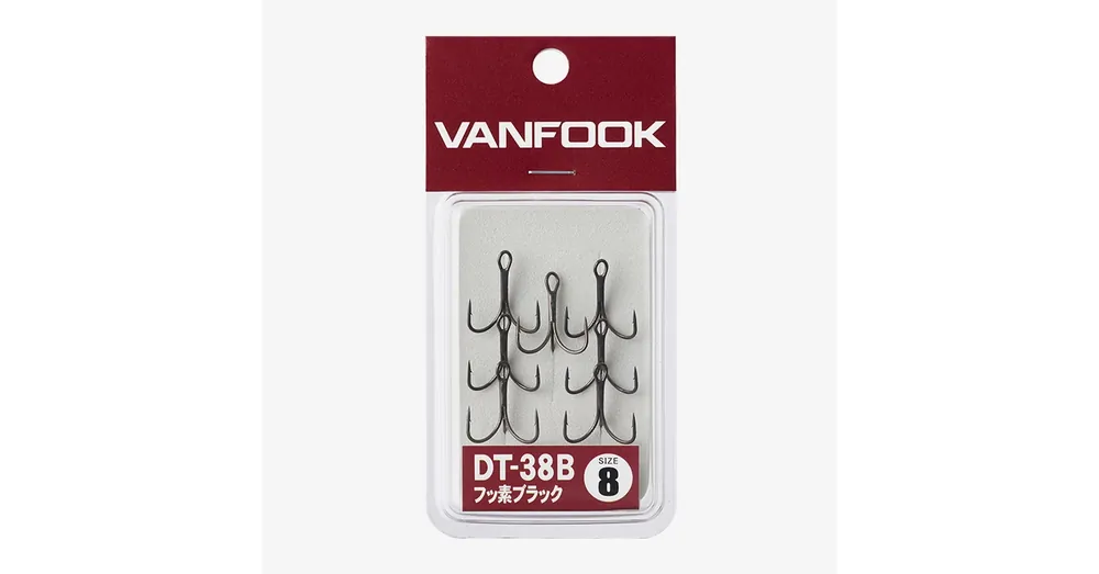 Laatste Versie Vanfook DT-38B 12 hármas horog 7db