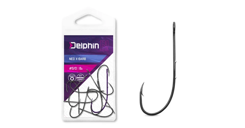 Delphin B! NEO X-BARB 4/0 10db/csg cseburaska horog Meest Verkocht