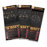 Weekendaanbieding Guru QM1 16 Bait Bands 10cm 0,17mm, előkötött horog 8 db/csg