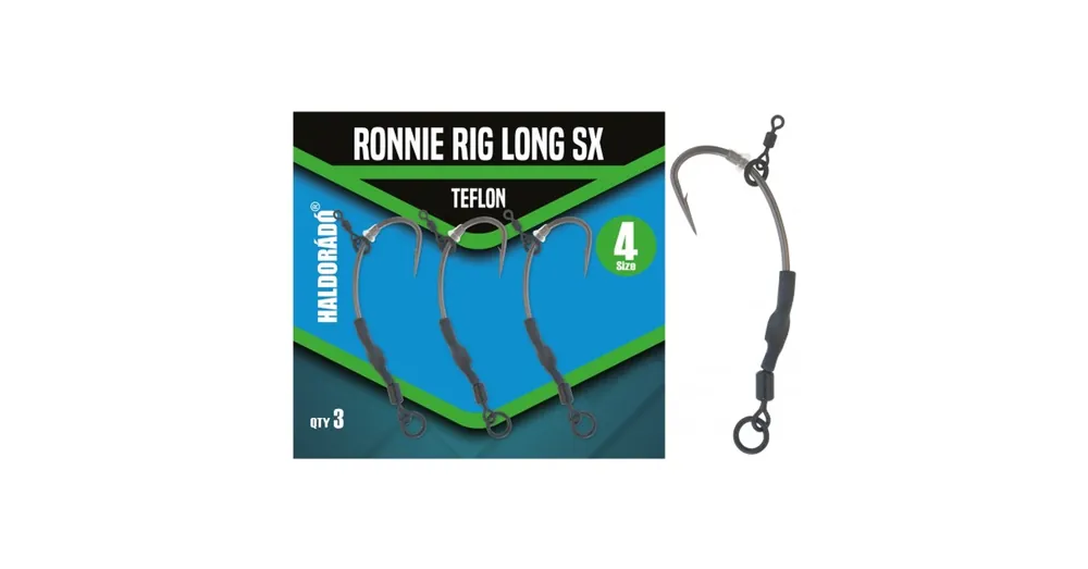 Koop Vandaag Haldorádó Ronnie Rig Long SX 4 horog 3 db/csg