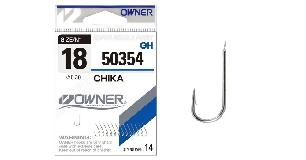 Lage Kosten Owner Chika 50354 08 lapkás horog 14 db/csg