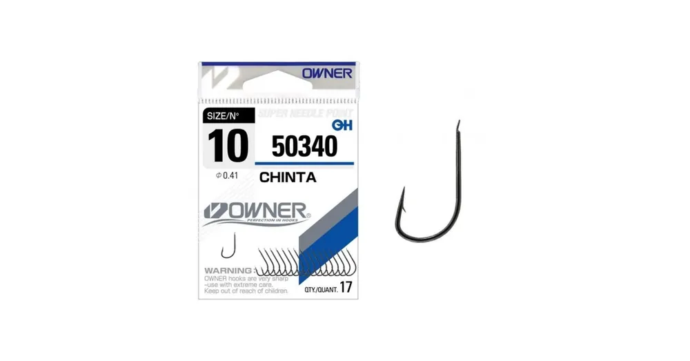 Koop Vandaag Owner Chinta 50340 14 lapkás horog 17 db/csg