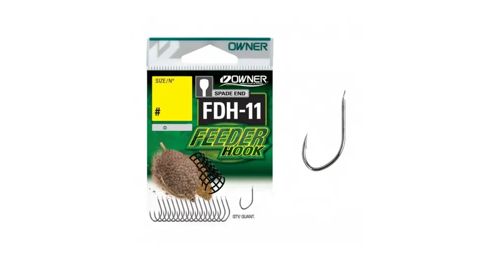 Flitsaanbieding Owner FDH-11 14 lapkás horog 17 db/csg