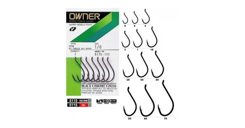 Flitsaanbieding Owner OH SSW 5115 1/0 füles horog 7 db/csg