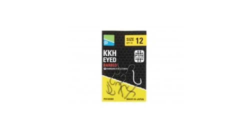 Preston KKH Micro Barbed Hooks 08 füles horog 10 db/csg Exclusieve Aanbieding