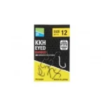 Snelle Levering Preston KKH Micro Barbed Hooks 12 füles horog 10 db/csg