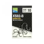 Preston XS02-B Hooks 08 lapkás horog 10 db/csg Koopje