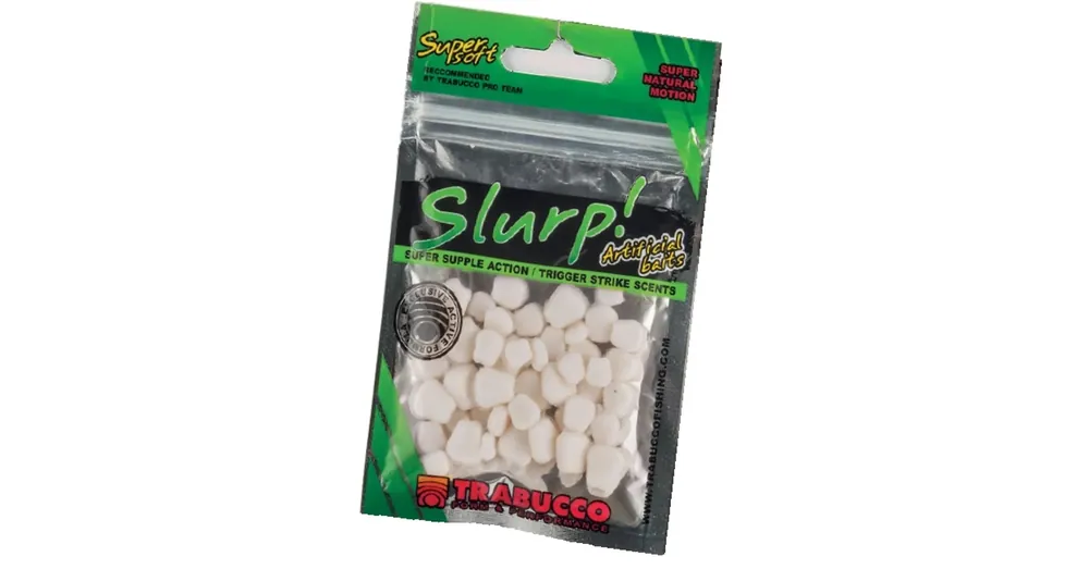 Trabucco Slurp Bait Corn Nat. White 50 db műkukorica Snelle Levering
