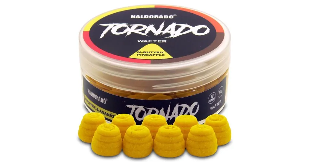 Beperkte Voorraad Haldorádó Tornado wafter 30g 12 mm N-Butyric + Ananász