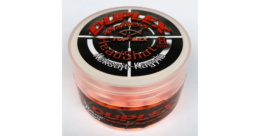 Top Mix Duplex Wafters Headshot (Kéksajt-kagyló) 8mm 30 g Koop Vandaag