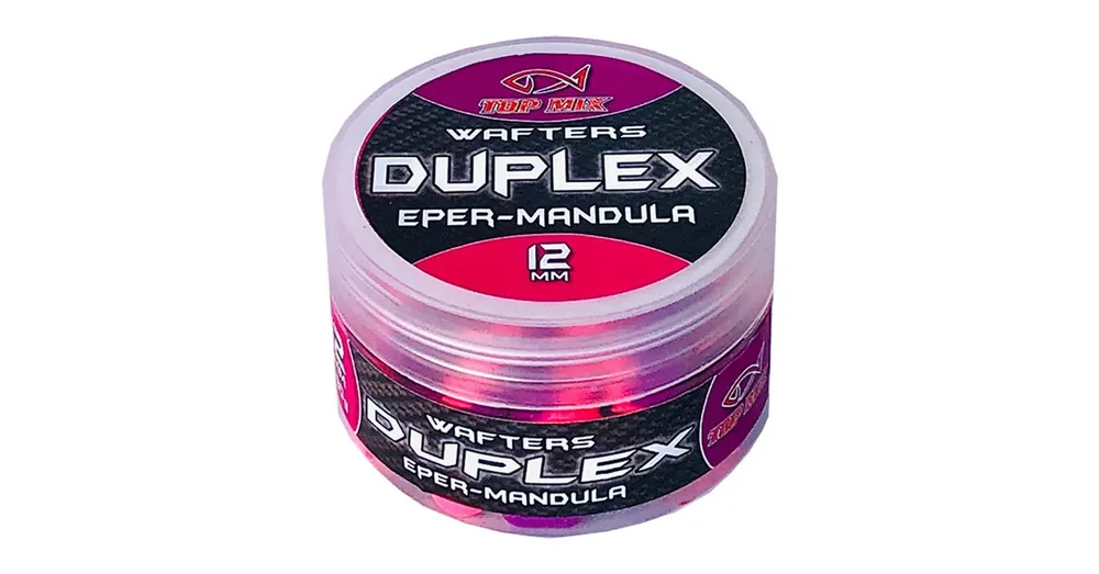 Voordeelprijs Top Mix Duplex Wafters Eper - Mandula 12mm 30g