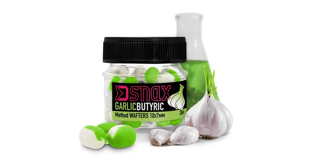 Voordeelprijs Delphin D SNAX WAFT csali 10x7mm 20g - fokhagyma-vajsav