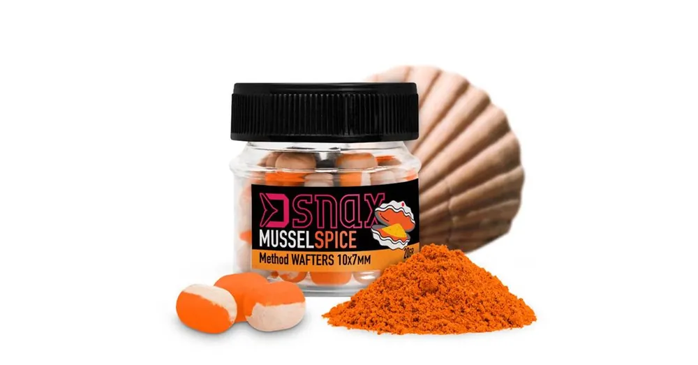 Delphin D SNAX WAFT csali 10x7mm 20g - kagyló-fűszer Bestel Nu