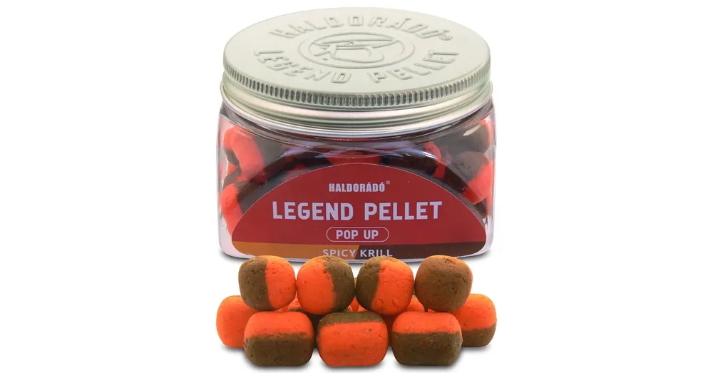 Actieprijs Haldorádó LEGEND PELLET Pop Up 12, 16 mm - Spicy Krill 50g