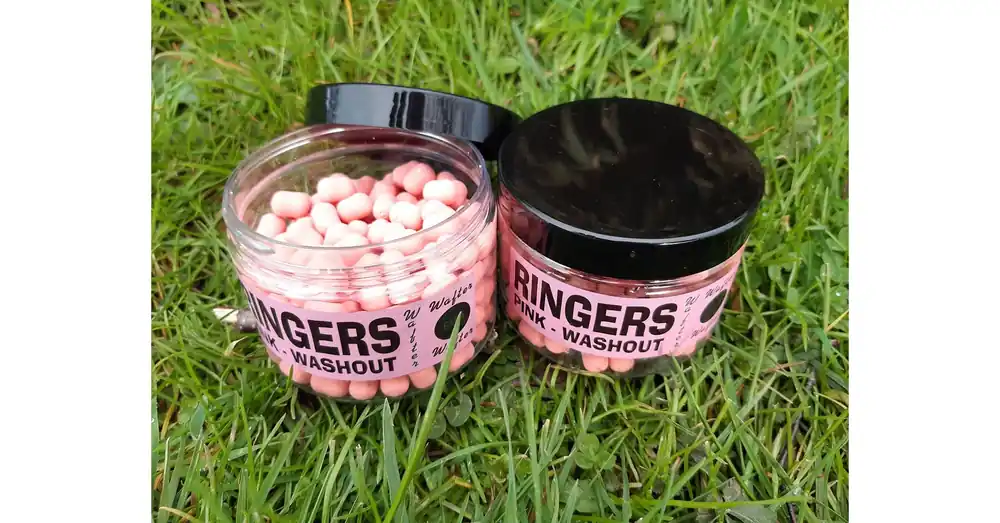 Ringers Pink Washout Wafter 6mm 80g Seizoensaanbieding
