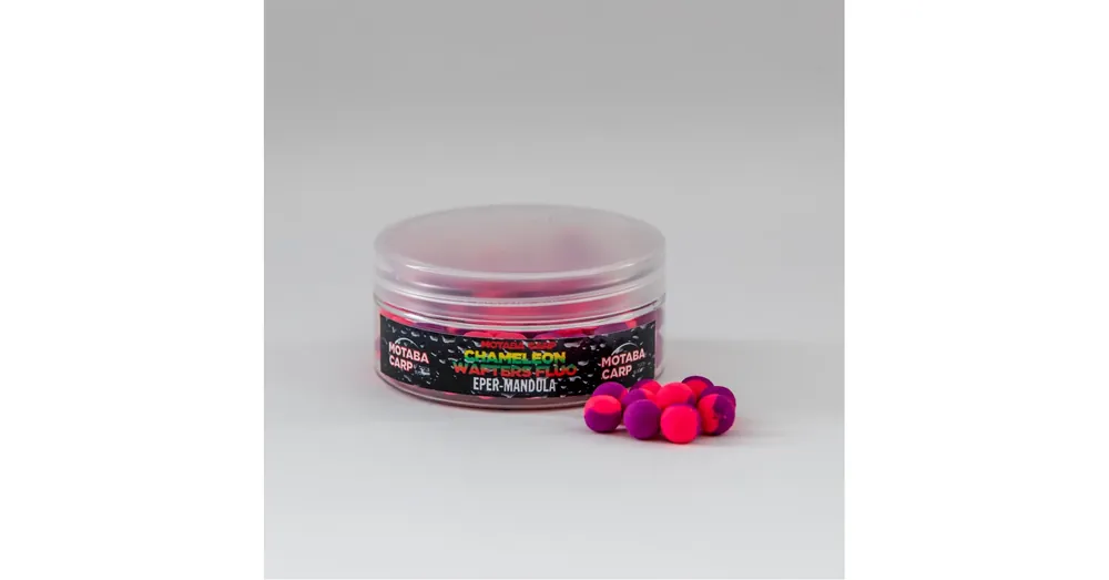 Motaba Carp Wafters Chameleon Fluo Eper-mandula 8mm 40g Gereduceerde Prijs