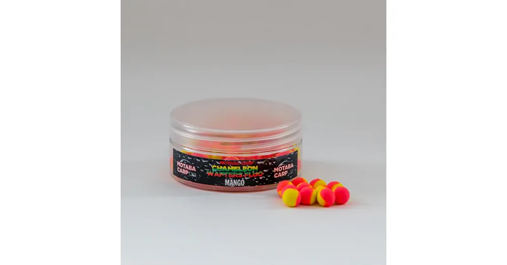 Laatste Versie Motaba Carp Wafters Chameleon Fluo Mangó 8mm 40g