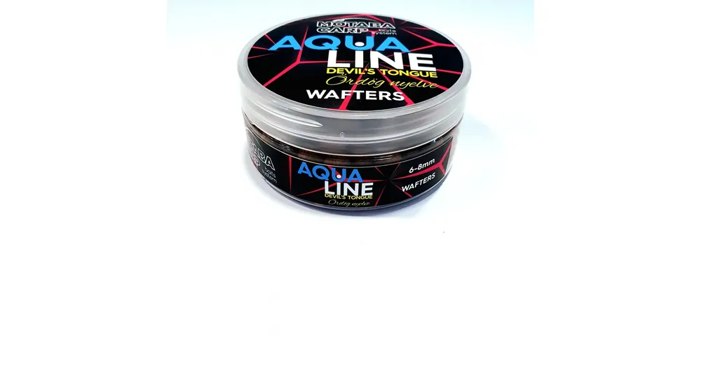 Motaba Carp Aqua Line Wafter Ördög nyelve 6-8mm 40g Laatste Kans