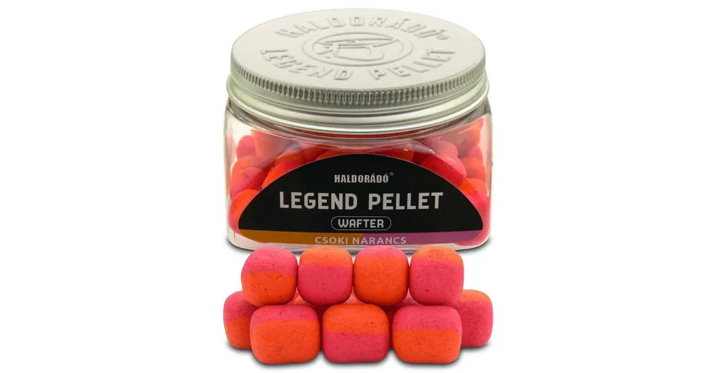 Direct Beschikbaar Haldorádó LEGEND PELLET Wafter 12, 16 mm - Csoki Narancs 50g