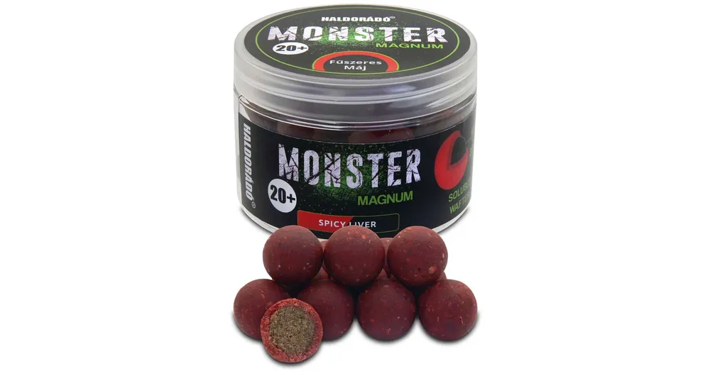 Haldorádó MONSTER Magnum 20+ - Fűszeres Máj 80g Op = Op