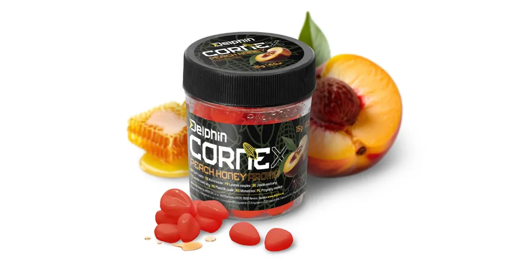 Delphin CorneX pop up 60db mézes őszibarack ízesítésű műcsali Speciale Aanbieding