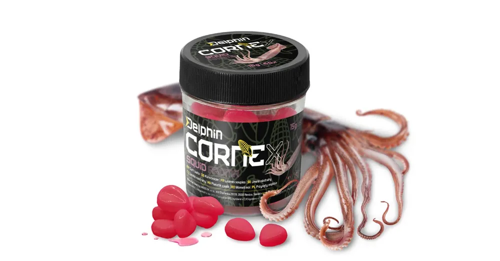 Delphin CorneX pop up 60db tintahal ízesítésű műcsali Rechtstreeks Van De Fabrikant