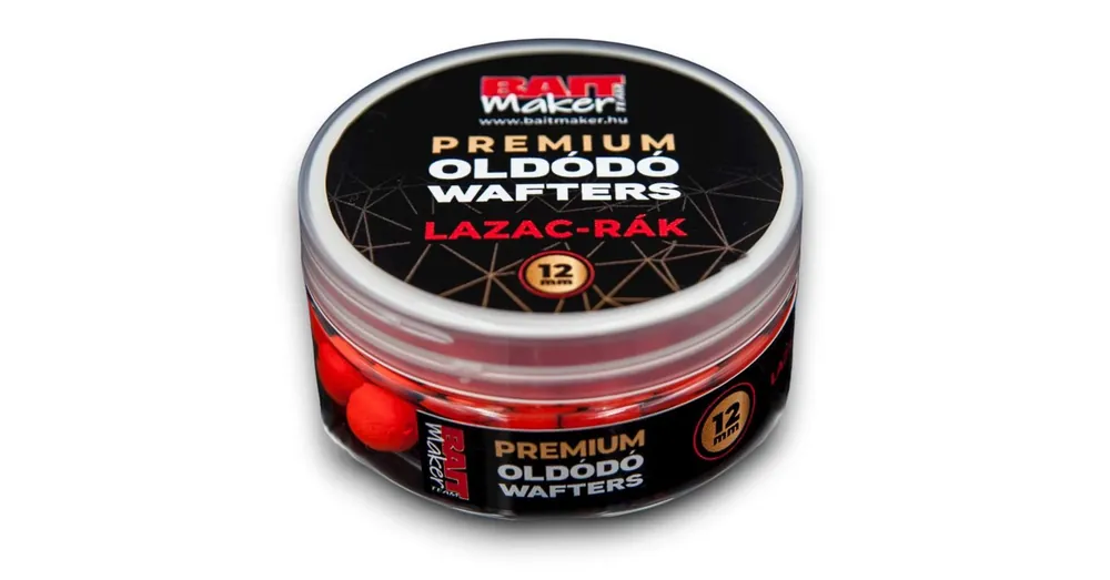 Bait Maker Premium 12mm Lazac és Rák 30g, oldódó wafters Voordeelprijs
