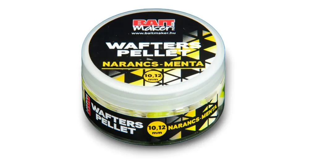 Bait Maker Wafters Pellet 10-12mm Narancs-Menta 30g Favoriet