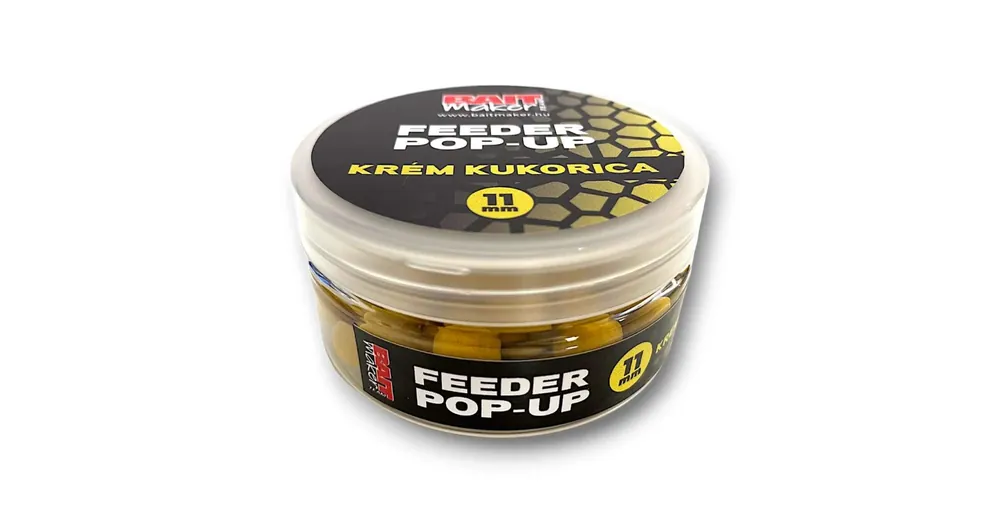 Tijdelijk Beschikbaar Bait Maker Feeder Pop Up 11mm Krém Kukorica 25g, bojli