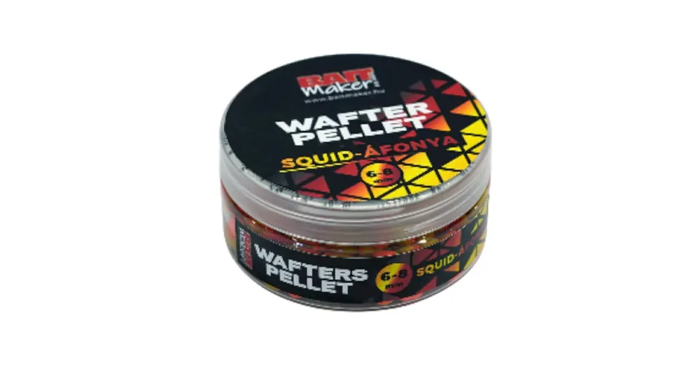 Beperkte Voorraad Bait Maker Wafters Pellet 6-8mm Squid-Áfonya 30g
