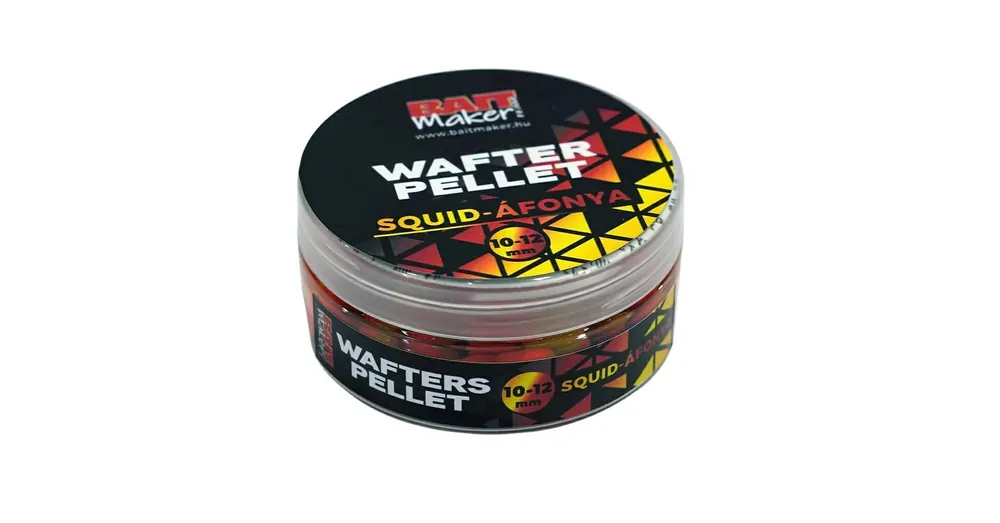 Express Levering Bait Maker Wafters Pellet 10-12mm Squid-Áfonya 30g