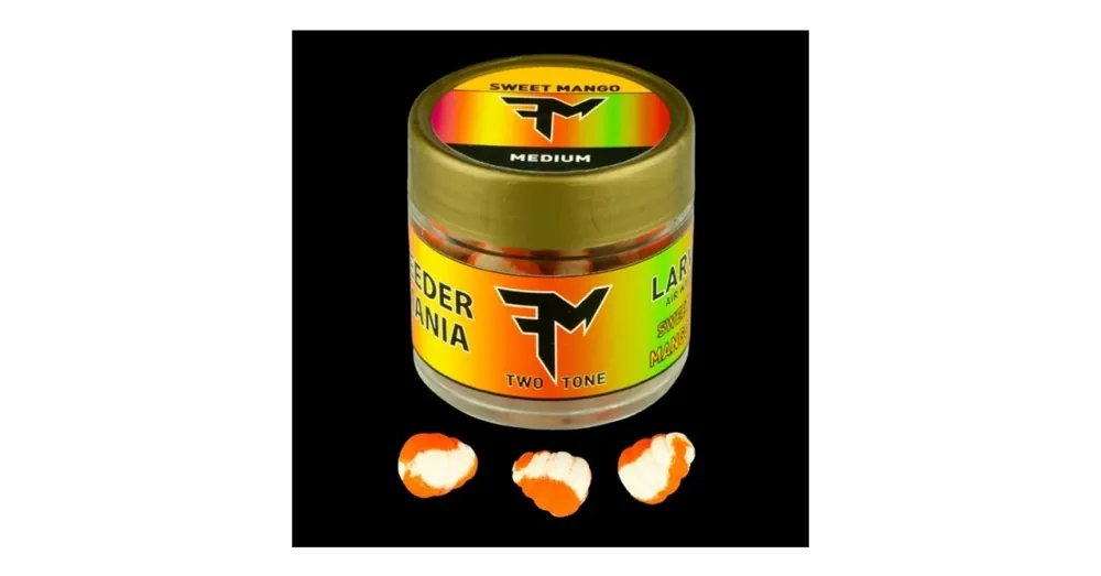 Laatste Versie Feedermánia Larva Air Wafters Two Tone M Sweet Mango/Édes Mangó 16g, horogcsali