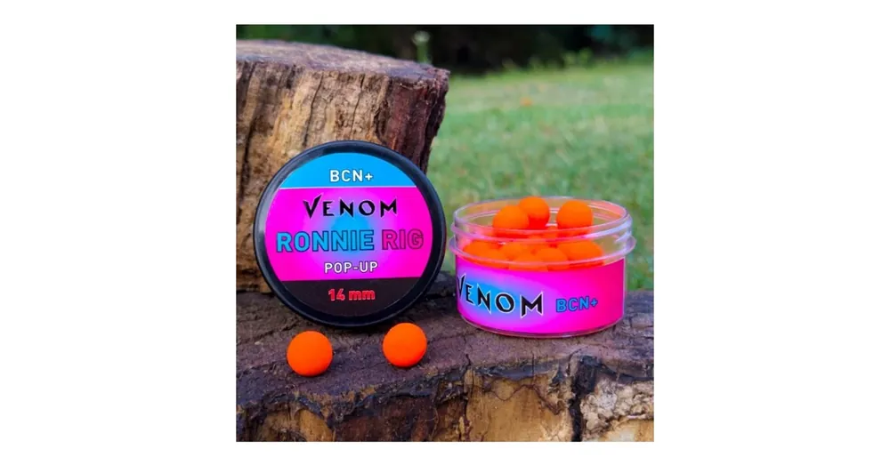 Feedermánia Venom Ronnie Rig Pop-Up 14mm BCN/Rák 45g, bojli Bestel Nu