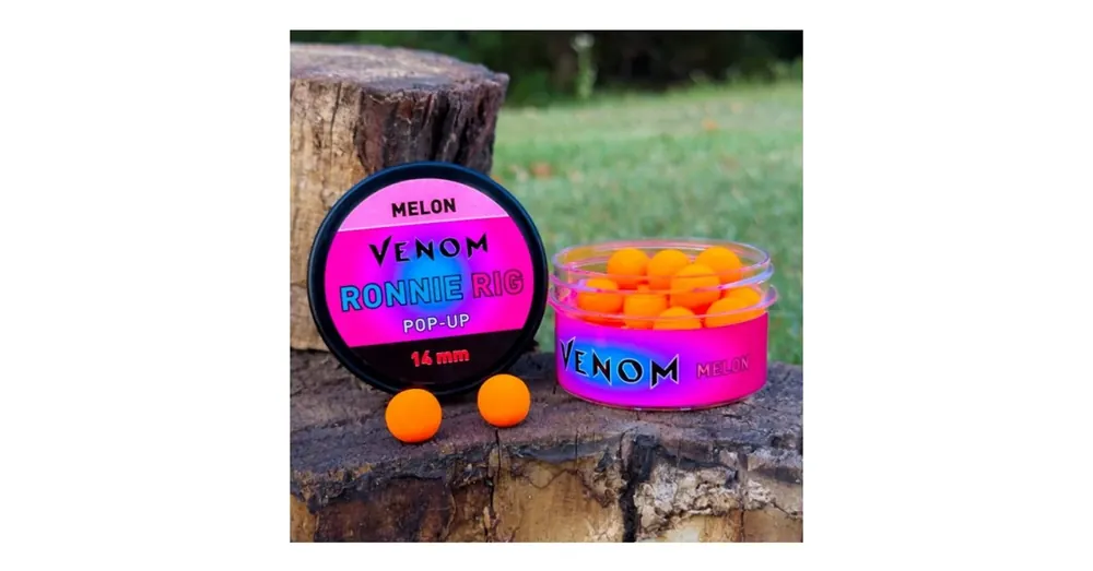 Feedermánia Venom Ronnie Rig Pop-Up 14mm Melon/Dinnye 45g, bojli Uitverkoop