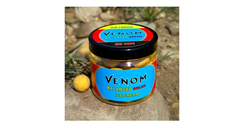 Feedermánia Venom Balanced 20mm Ice Cream/Jégkrém 100g, bojli Tijdelijk Beschikbaar