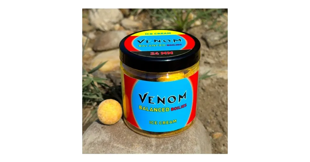 Direct Beschikbaar Feedermánia Venom Balanced 24mm Ice Cream/Jégkrém 130g, bojli