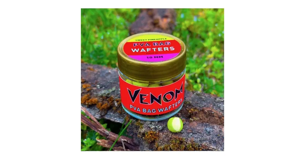 Voordeelprijs Feedermánia Venom PVA Bag Wafters 10mm Sweet Pineapple/Édes Ananász 18g, horogcsali