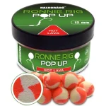 Weekendaanbieding Haldorádó Ronnie Rig Pop Up - Hot Lava 12mm, csalizó bojli 30g