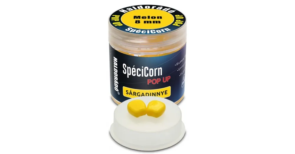 Haldorádó SpéciCorn Pop Up - Sárgadinnye 8mm, gumikukorica 30 db/doboz Meest Verkocht