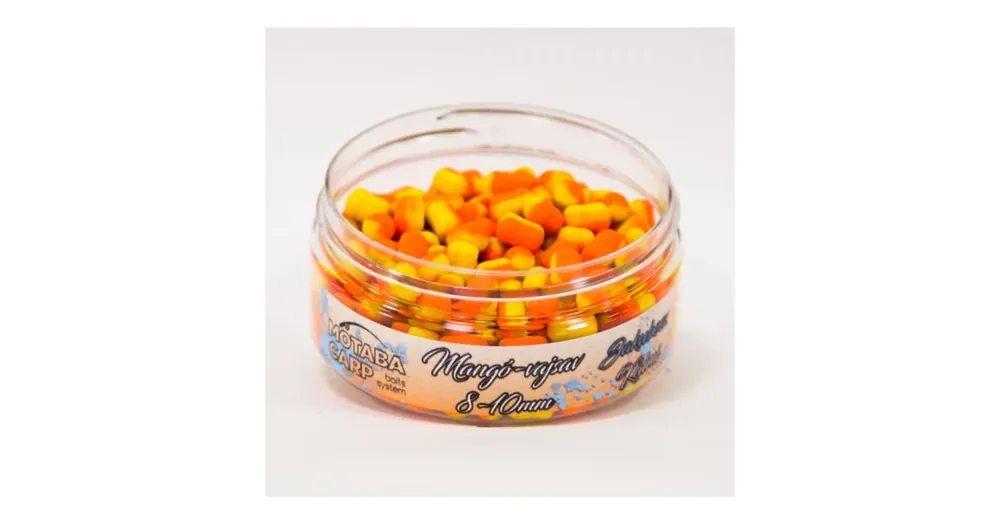 Seizoensaanbieding Motabacarp By Jakubecz Kálmi Wafter 8-10mm Mangó-Vajsav, horogcsali 40g
